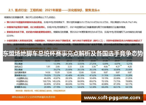 东盟场地脚车总统杯赛事亮点解析及各国选手竞争态势