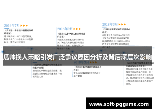 瓜帅换人策略引发广泛争议原因分析及背后深层次影响