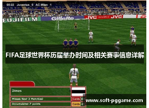 FIFA足球世界杯历届举办时间及相关赛事信息详解 FIFA足球世界杯历届举办时间及相关赛事信息详解