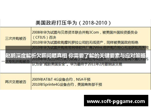 赵鹏深度解析欠薪问题真相 你需要了解的关键要素与应对策略 赵鹏深度解析欠薪问题真相 你需要了解的关键要素与应对策略
